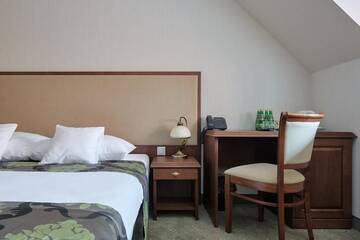 Фото номера Двухместный номер Делюкс с 1 кроватью Отель Hotel Poledno г. Poledno 2
